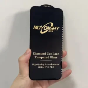 Diamond Cut Lace Tempered Glass Protective Film