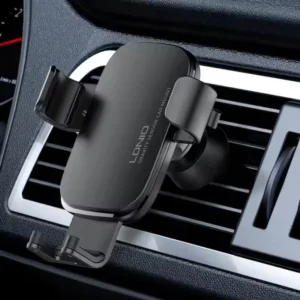 LDNIO MG10 Upgraded Aluminum Gravity Car Phone Holder Air Vent Car Mount Phone Holder
