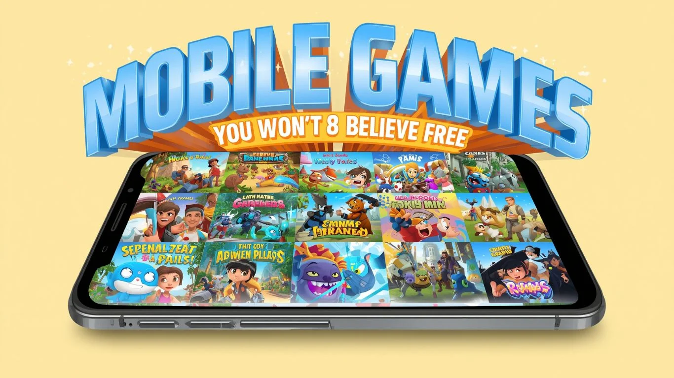 Mobile Games You Won’t Believe Are Free
