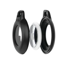 Waterproof Secure Holder with Key Ring for AirTag