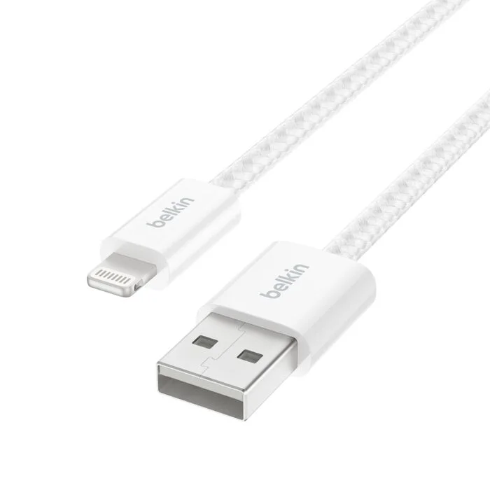 USB-A Cable with Lightning Connector 2-Pack